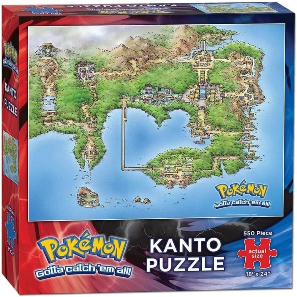 Pokémon Kanto Region Puzzle